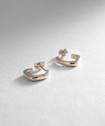 K10トラペーズ フープピアス