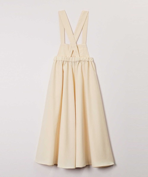 HONEYSUCKLE ROSE（ハニーサックルローズ）の「【HONEYSUCKLE ROSE】２ＷＡＹフレアスカート（スカート・レディース・ベージュ/グレー/オフホワイト/ブラック・M/L）」の22枚目の写真