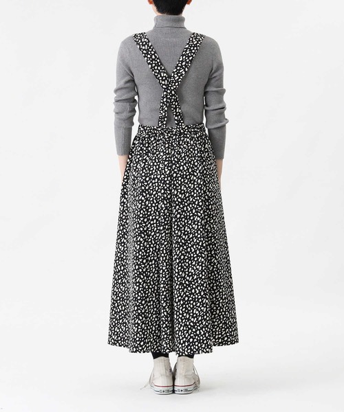 HONEYSUCKLE ROSE（ハニーサックルローズ）の「【HONEYSUCKLE ROSE】２ＷＡＹフレアスカート（スカート・レディース・ベージュ/グレー/オフホワイト/ブラック・M/L）」の16枚目の写真