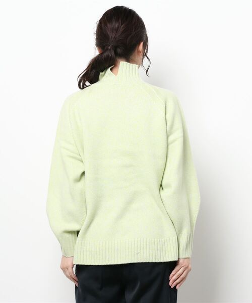 INED（イネド）の「杢カラーハイネックニット（ニット/セーター・レディース・イエロー/ピンク/ブラック・9号）」の17枚目の写真