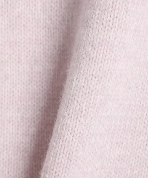 INED（イネド）の「杢カラーハイネックニット（ニット/セーター・レディース・イエロー/ピンク/ブラック・9号）」の8枚目の写真