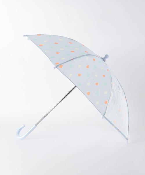 green label relaxing（グリーンレーベルリラクシング）の「GLR シズク 傘 40cm-50cm（長傘・キッズ・ライトグレー/ライラック/ケリー/ライトブルー・40cm/45cm/50cm）」の3枚目の写真