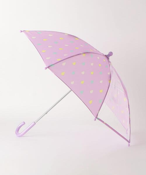 green label relaxing（グリーンレーベルリラクシング）の「GLR シズク 傘 40cm-50cm（長傘・キッズ・ライトグレー/ライラック/ケリー/ライトブルー・40cm/45cm/50cm）」の10枚目の写真