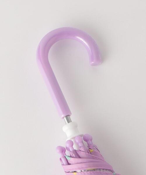 green label relaxing（グリーンレーベルリラクシング）の「GLR シズク 傘 40cm-50cm（長傘・キッズ・ライトグレー/ライラック/ケリー/ライトブルー・40cm/45cm/50cm）」の6枚目の写真