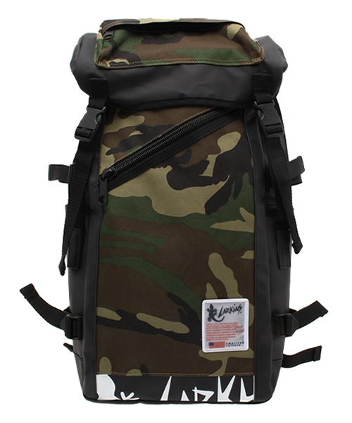 VENCEEXCHANGE（ヴァンスエクスチェンジ）の「LARKINSラーキンス BACKPACK                （バックパック/リュック・メンズ・ホワイト/ダークグリーン/ブラック/ネイビー/アッシュグレー・FREE）」の5枚目の写真