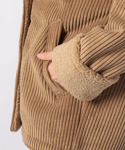 Sessun（セッスン）の「ダブルブレストショートコ－ト（その他アウター・レディース・モカ・2）」の8枚目の写真