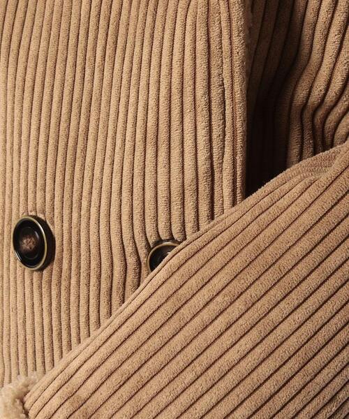 Sessun（セッスン）の「ダブルブレストショートコ－ト（その他アウター・レディース・モカ・2）」の5枚目の写真