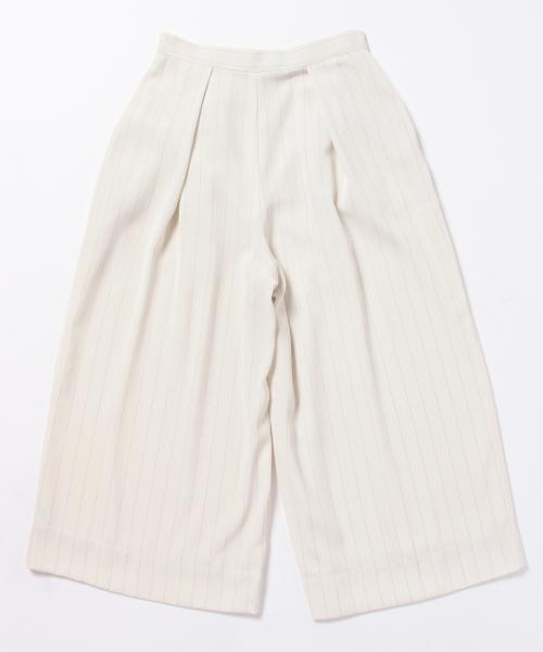 Ray BEAMS（レイビームス）の「Ray BEAMS / ピンストライプ ワイドクロップド パンツ（その他パンツ・レディース・ホワイト/ネイビー・0/1）」の19枚目の写真