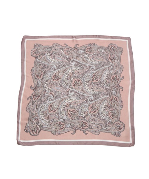 LEPSIM（レプシィム）の「キレイめスカーフ　259646（バンダナ/スカーフ・レディース・アイボリー/ライトピンク/ベージュ・ONE SIZE）」の5枚目の写真