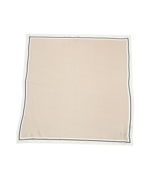 LEPSIM（レプシィム）の「キレイめスカーフ　259646（バンダナ/スカーフ・レディース・アイボリー/ライトピンク/ベージュ・ONE SIZE）」の6枚目の写真