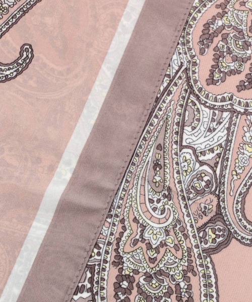 LEPSIM（レプシィム）の「キレイめスカーフ　259646（バンダナ/スカーフ・レディース・アイボリー/ライトピンク/ベージュ・ONE SIZE）」の8枚目の写真