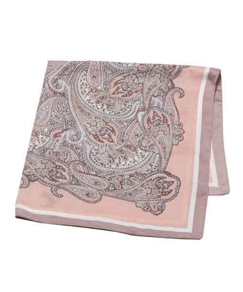 LEPSIM（レプシィム）の「キレイめスカーフ　259646（バンダナ/スカーフ・レディース・アイボリー/ライトピンク/ベージュ・ONE SIZE）」の19枚目の写真