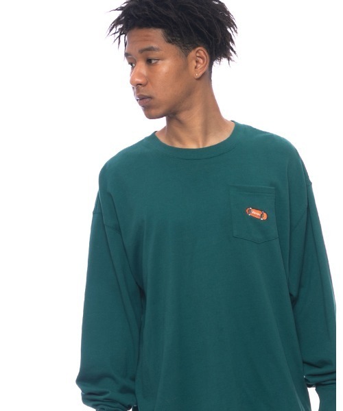 ELEMENT(エレメント)の「ELEMENT メンズ POP YOUR DECK LS ロンT 【2022年春夏モデル】/エレメント長袖バックプリントロンT(Tシャツ/カットソー・メンズ・ホワイト/グリーン/ブラック・LARGE/MEDIUM/X-LARGE)」の12枚目の写真
