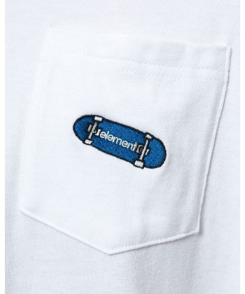 ELEMENT(エレメント)の「ELEMENT メンズ POP YOUR DECK LS ロンT 【2022年春夏モデル】/エレメント長袖バックプリントロンT(Tシャツ/カットソー・メンズ・ホワイト/グリーン/ブラック・LARGE/MEDIUM/X-LARGE)」の11枚目の写真