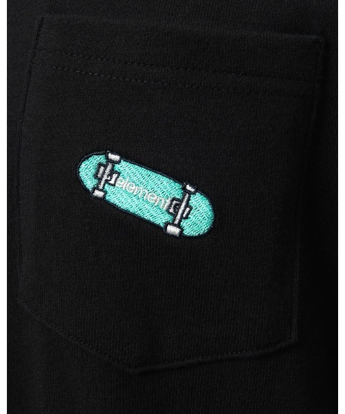 ELEMENT(エレメント)の「ELEMENT メンズ POP YOUR DECK LS ロンT 【2022年春夏モデル】/エレメント長袖バックプリントロンT(Tシャツ/カットソー・メンズ・ホワイト/グリーン/ブラック・LARGE/MEDIUM/X-LARGE)」の6枚目の写真