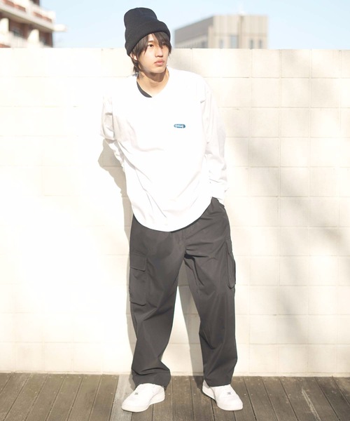 ELEMENT(エレメント)の「ELEMENT メンズ POP YOUR DECK LS ロンT 【2022年春夏モデル】/エレメント長袖バックプリントロンT(Tシャツ/カットソー・メンズ・ホワイト/グリーン/ブラック・LARGE/MEDIUM/X-LARGE)」の18枚目の写真