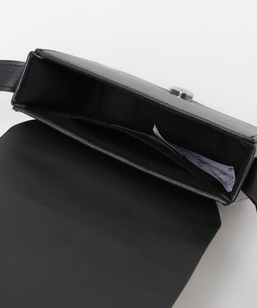 SENSE OF PLACE by URBAN RESEARCH（センスオブプレイスバイアーバンリサーチ）の「フェイクレザーショルダー（ショルダーバッグ・メンズ・ブラック/グリーン/アイボリー/ライトグレー・ONE）」の22枚目の写真