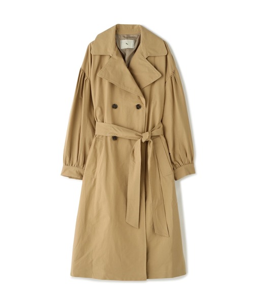 N.（N. Natural Beauty Basic）（エヌエヌナチュラルビューティーベーシック）の「◆ビックカラーオーバーサイズトレンチコート（トレンチコート・レディース・ベージュ/ライトベージュ/ブルー・MEDIUM）」の19枚目の写真