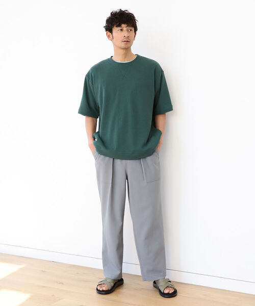 B:MING by BEAMS(ビーミングバイビームス)の「B:MING by BEAMS / リネンライクワイド ベイカーパンツ(その他パンツ・メンズ・ネイビー/グリーン系その他/ブラウン系その他4/レッド系その他7・SMALL/MEDIUM/LARGE/X-LARGE)」の12枚目の写真