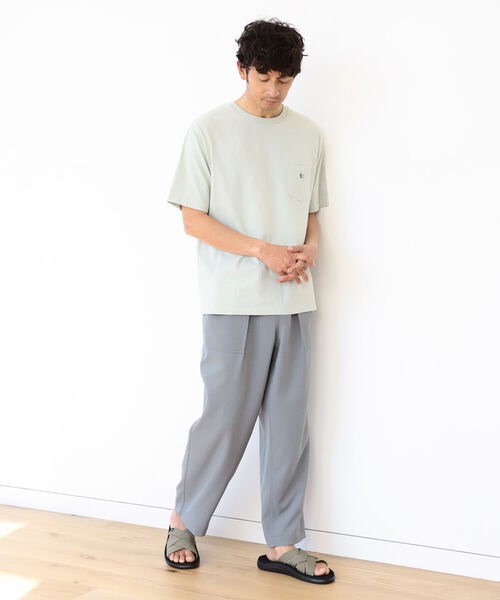 B:MING by BEAMS(ビーミングバイビームス)の「B:MING by BEAMS / リネンライクワイド ベイカーパンツ(その他パンツ・メンズ・ネイビー/グリーン系その他/ブラウン系その他4/レッド系その他7・SMALL/MEDIUM/LARGE/X-LARGE)」の13枚目の写真