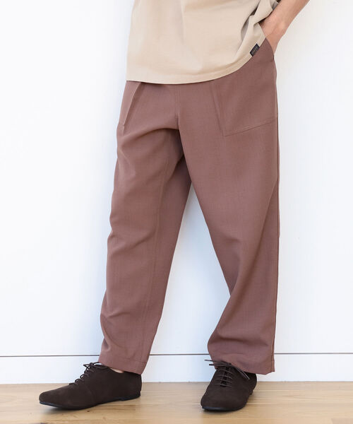 B:MING by BEAMS(ビーミングバイビームス)の「B:MING by BEAMS / リネンライクワイド ベイカーパンツ(その他パンツ・メンズ・ネイビー/グリーン系その他/ブラウン系その他4/レッド系その他7・SMALL/MEDIUM/LARGE/X-LARGE)」の20枚目の写真