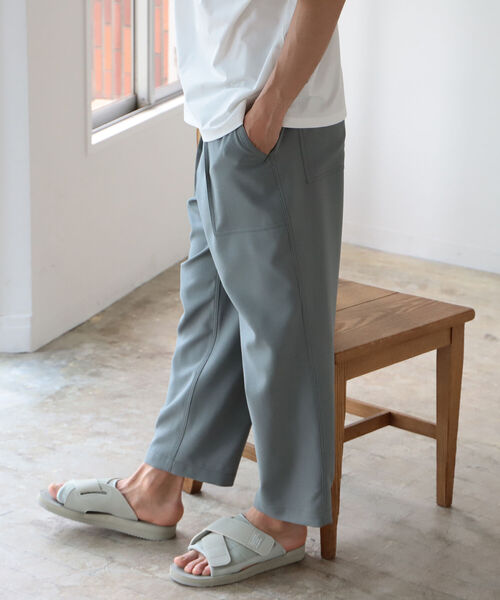 B:MING by BEAMS(ビーミングバイビームス)の「B:MING by BEAMS / リネンライクワイド ベイカーパンツ(その他パンツ・メンズ・ネイビー/グリーン系その他/ブラウン系その他4/レッド系その他7・SMALL/MEDIUM/LARGE/X-LARGE)」の21枚目の写真