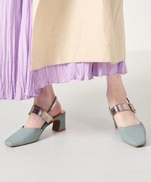 ORiental TRaffic | ■2022春夏新作■スクエアトゥバックルベルトパンプス/21109(パンプス)