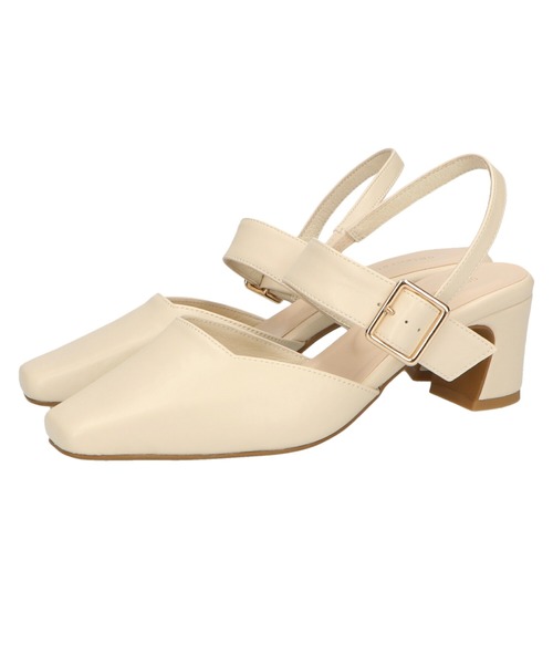 ORiental TRaffic（オリエンタルトラフィック）の「スクエアトゥバックルベルトパンプス/21109（パンプス・レディース・ホワイト/ブラック/イエロー/ブルー・40/38/39/41/42/35/36/37/34/33/43）」の20枚目の写真