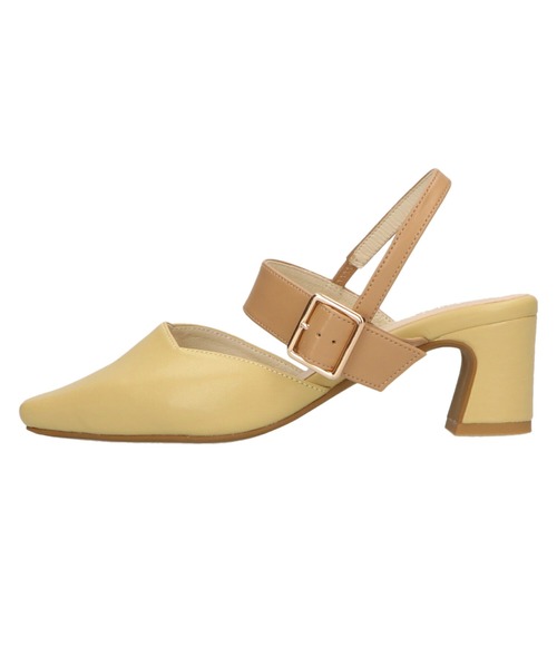 ORiental TRaffic（オリエンタルトラフィック）の「スクエアトゥバックルベルトパンプス/21109（パンプス・レディース・ホワイト/ブラック/イエロー/ブルー・40/38/39/41/42/35/36/37/34/33/43）」の11枚目の写真