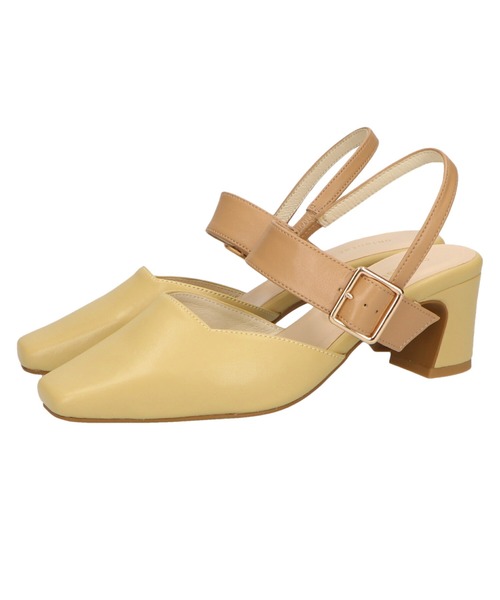 ORiental TRaffic（オリエンタルトラフィック）の「スクエアトゥバックルベルトパンプス/21109（パンプス・レディース・ホワイト/ブラック/イエロー/ブルー・40/38/39/41/42/35/36/37/34/33/43）」の16枚目の写真
