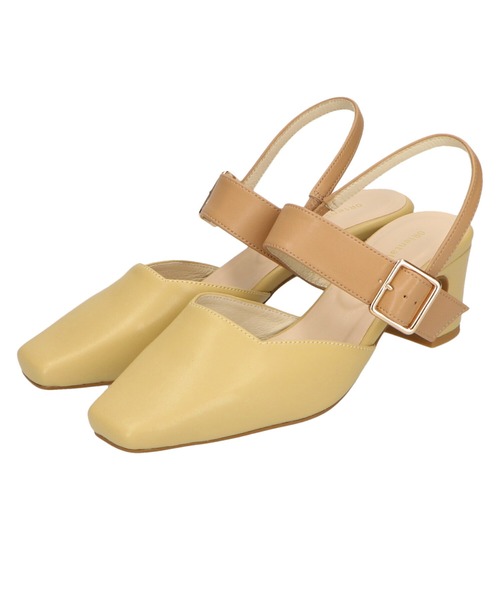 ORiental TRaffic（オリエンタルトラフィック）の「スクエアトゥバックルベルトパンプス/21109（パンプス・レディース・ホワイト/ブラック/イエロー/ブルー・40/38/39/41/42/35/36/37/34/33/43）」の17枚目の写真