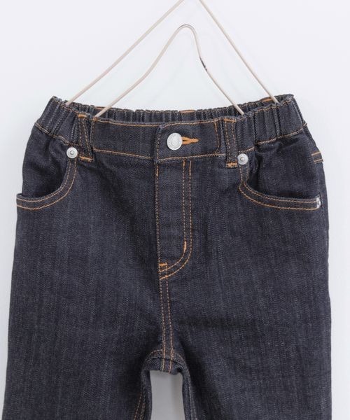 LOWRYS FARM（ローリーズファーム）の「デニムフレアパンツ　268762（デニムパンツ・キッズ・ワンウォッシュ/ブルー・120cm/130cm/150cm/140cm/110cm）」の12枚目の写真