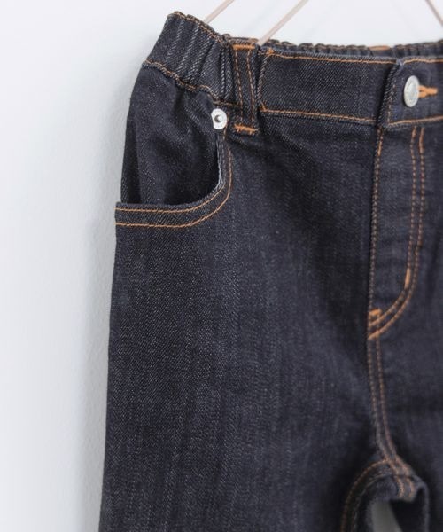 LOWRYS FARM（ローリーズファーム）の「デニムフレアパンツ　268762（デニムパンツ・キッズ・ワンウォッシュ/ブルー・120cm/130cm/150cm/140cm/110cm）」の7枚目の写真