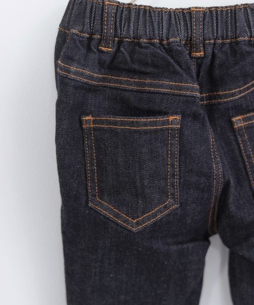 LOWRYS FARM（ローリーズファーム）の「デニムフレアパンツ　268762（デニムパンツ・キッズ・ワンウォッシュ/ブルー・120cm/130cm/150cm/140cm/110cm）」の14枚目の写真