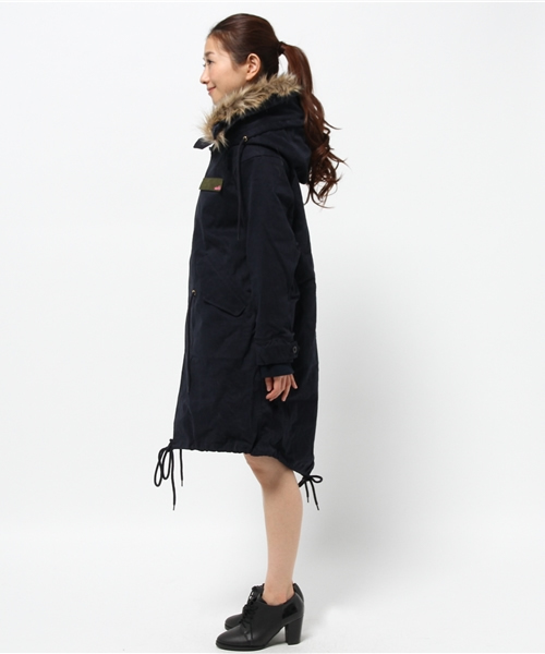 OUTLET（アウトレット）の「【WHO'S WHO gallery】MFm51（ブルゾン・レディース・ネイビー/オリーブ・FREE）」の9枚目の写真