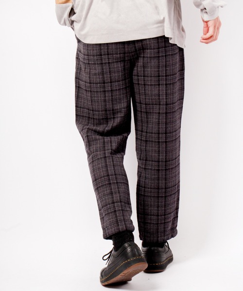 House of Blues（ハウスオブブルース）の「ネルチェックワイドイージーパンツ（その他パンツ・メンズ・ブラック/ネイビー・M/L）」の11枚目の写真