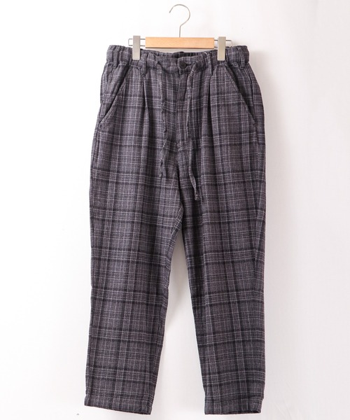 House of Blues（ハウスオブブルース）の「ネルチェックワイドイージーパンツ（その他パンツ・メンズ・ブラック/ネイビー・M/L）」の3枚目の写真