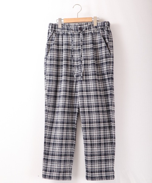 House of Blues（ハウスオブブルース）の「ネルチェックワイドイージーパンツ（その他パンツ・メンズ・ブラック/ネイビー・M/L）」の5枚目の写真