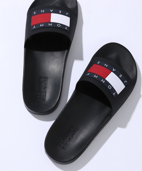 フラッグプールスライドサンダル(サンダル)|TOMMY JEANS(トミー フラッグプールスライドサンダル(サンダル)|TOMMY JEANS(トミー