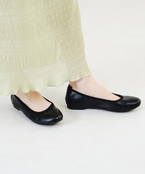 ORiental TRaffic（オリエンタルトラフィック）の「ポケッタブルラウンドトゥパンプス R-4004（パンプス・レディース・ブラック/ゴールド/ブルー・40/38/39/41/42/43/35/36/37/34/33）」の12枚目の写真