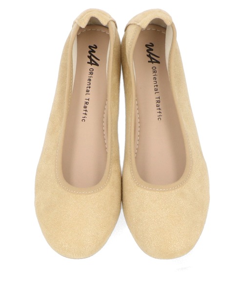 ORiental TRaffic（オリエンタルトラフィック）の「ポケッタブルラウンドトゥパンプス R-4004（パンプス・レディース・ブラック/ゴールド/ブルー・40/38/39/41/42/43/35/36/37/34/33）」の5枚目の写真