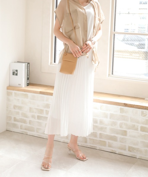 VIVIAN（ヴィヴィアン）の「メニー華奢ストラップクリアヒールサンダル（サンダル・レディース・ナチュラル/ブラック/アンティークゴールド/ブルー/グリーン/ホワイト・LL/S/M/L）」の20枚目の写真