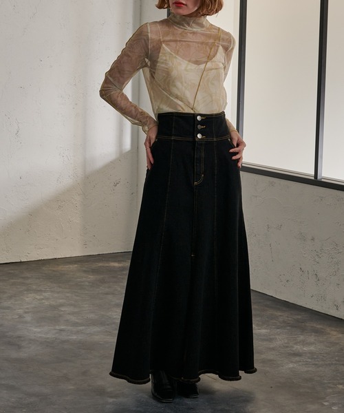 Ezick(エジック)の「2WAYアートプリントシアートップス(Tシャツ/カットソー・レディース・ライトグリーン/アイボリー/ライトブラウン・FREE)」の11枚目の写真