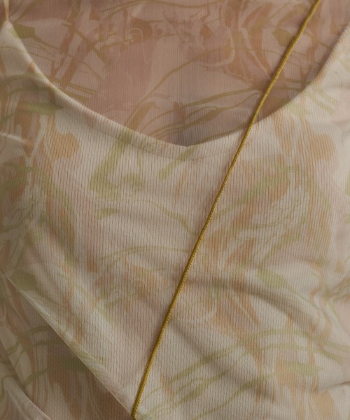 Ezick(エジック)の「2WAYアートプリントシアートップス(Tシャツ/カットソー・レディース・ライトグリーン/アイボリー/ライトブラウン・FREE)」の20枚目の写真