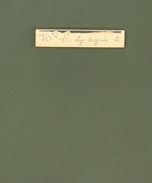 To b. by agnes b.（トゥービーバイアニエスベー）の「WS70 POCHETTE ポシェット（ショルダーバッグ・レディース・カーキ・FREE）」の5枚目の写真