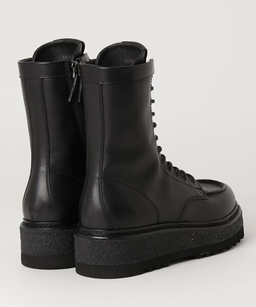 EMPORIO ARMANI（エンポリオアルマーニ）の「【エンポリオ アルマーニ】EMPORIO ARMANI レースアップレザーブーツ（ブーツ・メンズ・ブラック・6/7/9/10/8）」の5枚目の写真