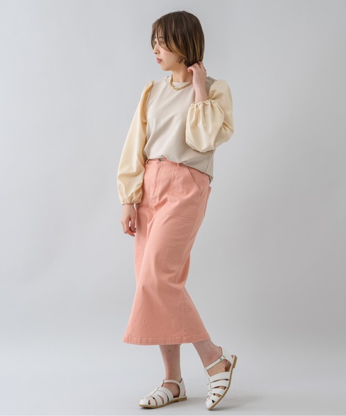 KATHARINE ROSS(キャサリンロス)の「【KATHARINE ROSS】カラーストレッチデニムスカート(デニムスカート・レディース・ホワイト/グリーン/ピンク・MEDIUM)」の17枚目の写真