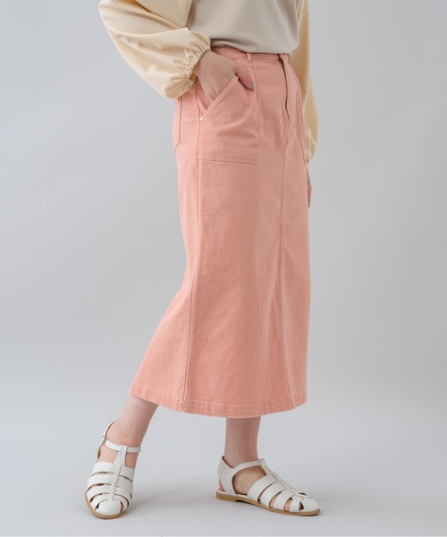 KATHARINE ROSS(キャサリンロス)の「【KATHARINE ROSS】カラーストレッチデニムスカート(デニムスカート・レディース・ホワイト/グリーン/ピンク・MEDIUM)」の18枚目の写真