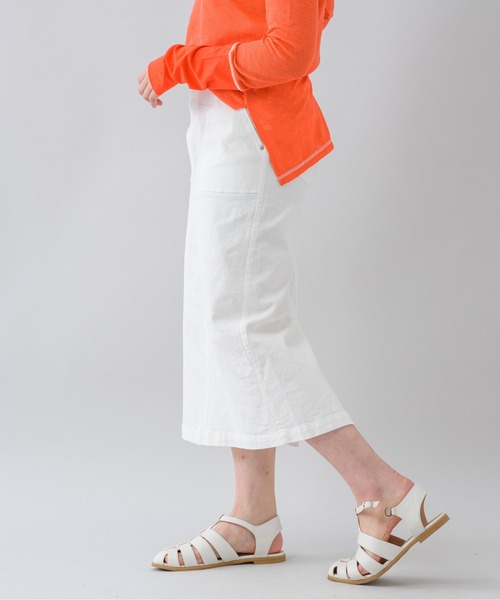 KATHARINE ROSS(キャサリンロス)の「【KATHARINE ROSS】カラーストレッチデニムスカート(デニムスカート・レディース・ホワイト/グリーン/ピンク・MEDIUM)」の11枚目の写真