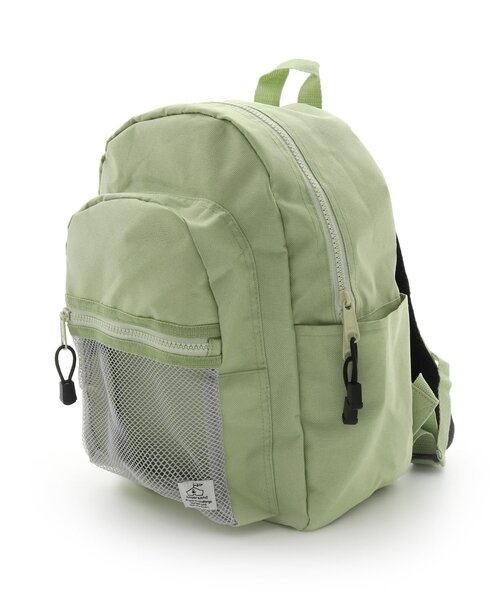 Ampersand(アンパサンド)の「デイリーバックパック(バックパック/リュック・キッズ・ブラック/ブラウン/キャメル/アイボリー/ライム・MEDIUM/SMALL/X-SMALL)」の4枚目の写真